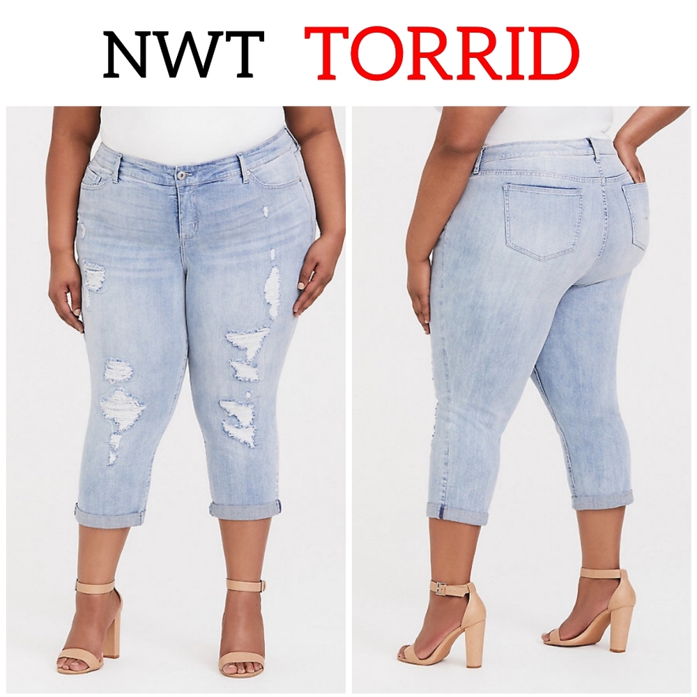 Crop Classic Skinny Jean Vintage Stretch LightWash